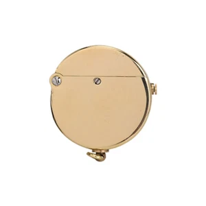 Manuelles Petroleum Feuerzeug rund Taschenuhr Retro ohne Kette - Bild 1 von 8