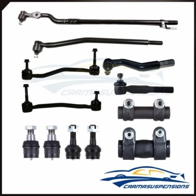 Fit For Ford F-350 Super Duty 4WD 12X Front Ball Joints Tie Rods Steering Part - Image 1 of 4