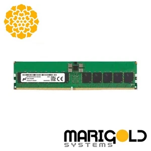 Micron 32GB 2Rx8 PC5-44800 DDR5-5600MT/s Server Memory MTC20F2085S1RC56BG1 JLFF - Afbeelding 1 van 1