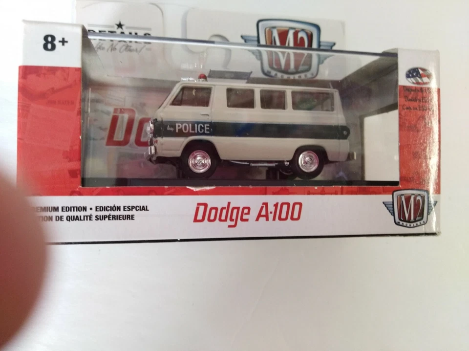 M2 Machines 1964 Dodge A100 Vision Van "police"  1/64 scale NIB 1of 7800  - Image 1 of 1