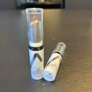 Lot of 2 240 Almay Skin Perfecting Comfort Concealer Stick Hypoallergenic Dark - Picture 1 of 2