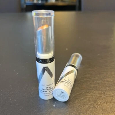 Lot of 2 240 Almay Skin Perfecting Comfort Concealer Stick Hypoallergenic Dark - Image 1 of 2