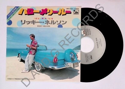 Ricky Nelson – Hello Mary Lou / Travelin' Man  K07S-7033 Japanese 7" EX  1982 - Image 1 of 4