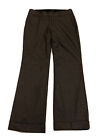 Banana Republic Size 6S 6 Short Gray Wool Blend Lined Dress Pants~Cuffed~Pockets