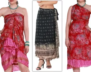 Wholesale Plus Size Magic Wrap Skirt 36" 10 Pcs Mix wholesale lot Summer Beach - Picture 1 of 19