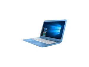 HP 14-AX010CA 14" HD Laptop Celeron N3060 1.6 GHz 4GB 32GB eMMC W10H D GRADE - Afbeelding 1 van 4