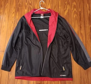 Reebok Allen Iverson Limited Edition Full Zip Warm Up Jacket. Blk/Red. Size 2XL - Picture 1 of 9