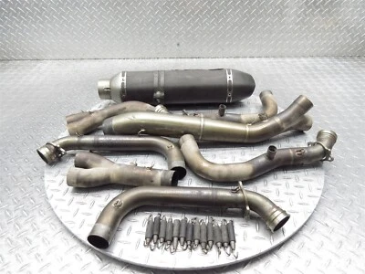 2014 13-16 BMW S1000R S1000 Akrapovic Exhaust Muffler Header Manifold Pipe Lot - Image 1 of 4
