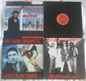 BIG AUDIO DYNAMITE / MICK JONES / BAD II ~ AUSSIE 4x12" SINGLES L@@K - Picture 1 of 3