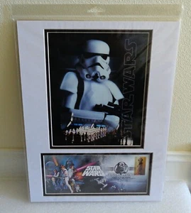 2007 STAR WARS POST OFFICE FIRST DAY OF ISSUE STORMTROOPER PHOTO AMIDALA STAMP - Picture 1 of 4