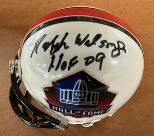 Ralph Wilson Signed Inscribed NFL HOF Mini Helmet Autograph Auto JSA COA - Picture 1 of 3