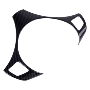Carbon Fiber Steering Wheel Cover Trim Fit For BMW 3 Series E90 E92 E82 M3 1M - Picture 1 of 3