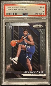 2018-19 Panini Prizm Jaren Jackson Jr PSA 9 MINT RC   - Picture 1 of 2