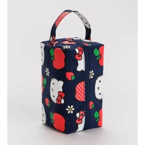 BAGGU Hello Kitty & Apple Pattern Dop Kit Sanrio - Picture 1 of 3