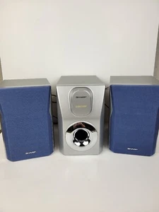 Altavoces y subwoofer Sharp para estantería CP-MP60SW y altavoces CP-MP60F - Imagen 1 de 9