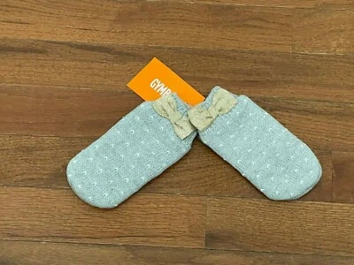 Nuevos guantes grises Gymboree para niñas con lazos dorados talla 2-3 2T-3T Foto 1 de 4