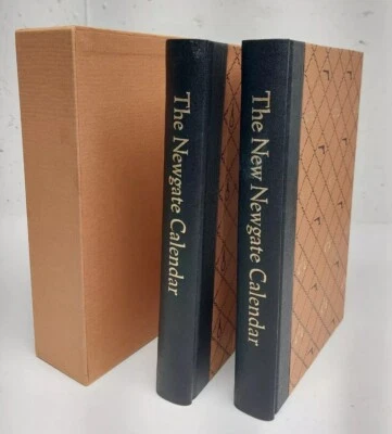 1993 Folio Society Newgate Calendar & New Newgate Calendar Birkett Boxed Set HC. Foto 1 de 4