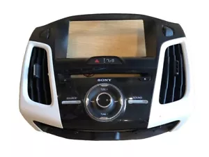 2012-2018 FORD FOCUS SONY 8" STEREO RADIO CONTROL PANEL DASH BEZEL AC VENT TRIM - Picture 1 of 1