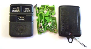 Piezas solo para Cadillac GQ43VT1 entrada remota sin llave repuesto carcasa phob fob - Imagen 1 de 2