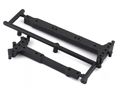 NEW Team Associated RC10B74 Factory Team Carbon Chassis Brace Set 92300 - Image 1 of 2