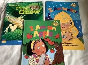 3 Pre-School Science/Nature Picture Books: Water, Apples, Frogs - LIKE NEW!! - Picture 1 of 8