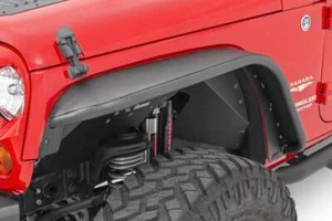 Rough Country For Jeep Tubular Front Fender Flares 07-18 Wrangler JK - Foto 1 di 7