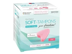 Joydivision Soft Tampons mini 3 Stück, fadenlos, Schwämmchen - Bild 1 von 4