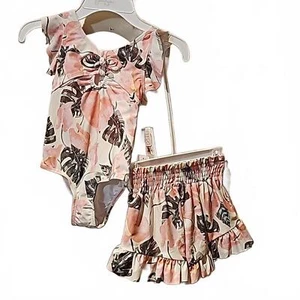 Jessica Simpson 2 pc swimsuit size 4 NWT - Picture 1 of 7