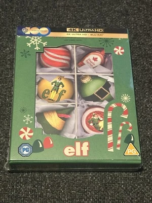 ELF - UK ULTIMATE COLLECTOR'S EDITION 4K + BLU RAY STEELBOOK - NEW & SEALED - Image 1 of 4