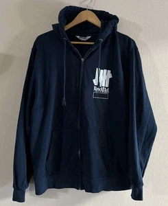 Sudadera con capucha Undefeated con cremallera azul para hombre 2XL - Imagen 1 de 7
