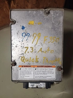 99 Ford F250 F350 7.3 Auto Super Duty Electronic Control Ecm Pcm - Image 1 of 4