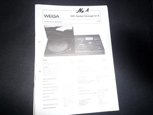 Original Schaltplan Service Manual Wega Hifi Center Concept 51K - Bild 1 von 1