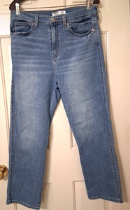 Levi Strauss SG Damen Gr. L (12) High Rise Straight Leg Lt Wash Blau Jeans 31/27 - Bild 1 von 7