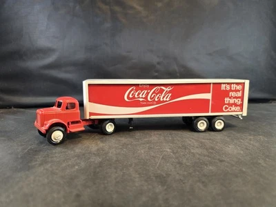 Coca-Cola Coke '74 Soft Drink Soda Real Thing Winross Semi Truck & Trailer - Image 1 of 4