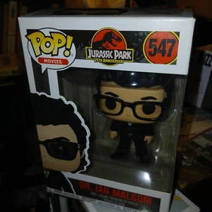 Jurassic Park POP Dr. Ian Malcom POP Vinyl Figur #547 Funko noch in Box - Bild 1 von 13