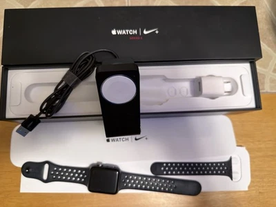 Apple Watch Series 3 (42mm) Nike+ GPS + LTE – Space Gray Aluminum with Band  - Image 1 of 4