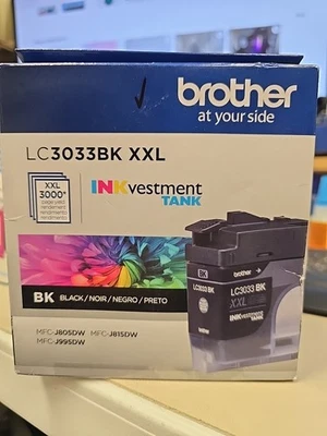 Brother LC3033BK XXL Black Ink Cartridge Super-High-Yield 3000+ EXP 06/2025 - Image 1 of 3