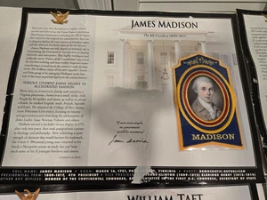 Menge 5 Willabee & Ward Präsidenten Aufnäher - Bild 1 von 5