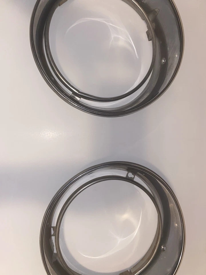 Par de biseles de faros para Chrysler Cordoba 1978-79 Foto 1 de 3