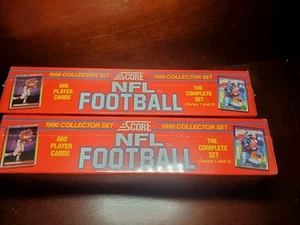 1990 Score NFL Football Collector Set Complete Series 1 and 2💎Factory Sealed💎 - Picture 1 of 5