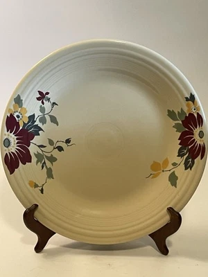 Plato de cena Fiesta Clematis Ivory HLCCA 2016 exclusivo de la conferencia RARO Foto 1 de 4