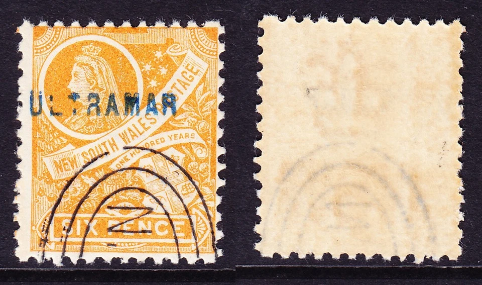 365 New South Wales 6d Ultramar espécime sem dobradiça. Incomum. - Imagem 1 de 1