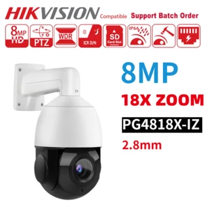 HIK kompatibel 18X Zoom PTZ 8MP 4K Geschwindigkeit Dome IR 2-Wege Audio US IP Kamera - Bild 1 von 14