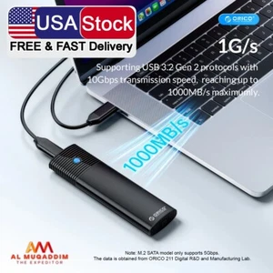 High Speed NVMe M.2 SSD Enclosure with built-in Heat Sink (SSD Not Included) - Picture 1 of 12