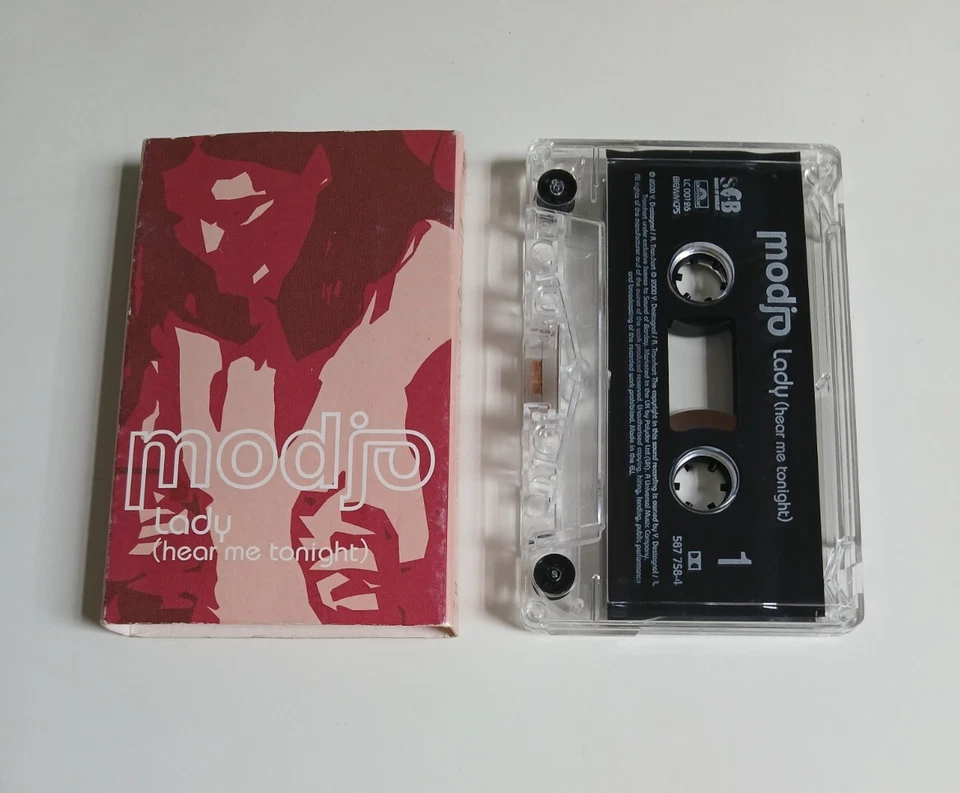MODJO LADY (HEAR ME TONIGHT) CASSETTE TAPE SINGLE POLYDOR UK 2000 - Image 1 of 1