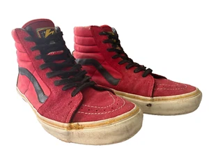 2008 Supreme x Bad Brains Vans sk8-hi shoes  size 10 - Picture 1 of 6