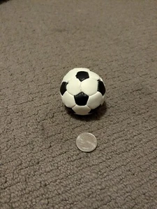 (Quantity 2x)Soccer Ball Hacky Sack B&W Footbag Stress Ball / Ford New Old Stock - Picture 1 of 5