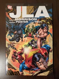 NM+ JLA Volume 1 Grant Morrison DC Comics 2011 Trade Paperback TPB Softcover 1st - Picture 1 of 12