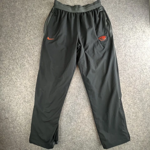 Nike Mens Oregon State Beavers Team Issued Pants Jogger Size XL Black Cover