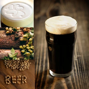 IRISH STOUT ALE Extract Beer Brewing recipe Homebrew kit Malt hops & grains - Picture 1 of 4